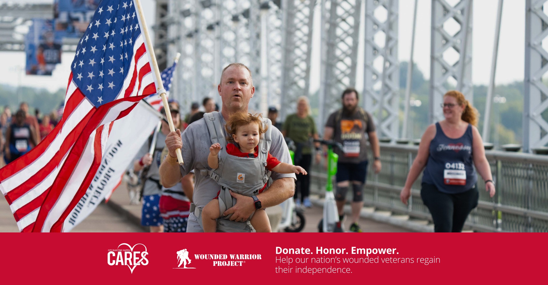Wounded Warrior Banner
